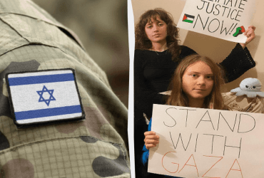 В армії Ізраїлю жорстко відповіли екоактивістці Тунберг за підтримку Палестини