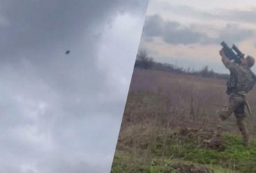 Боец ВСУ одним точным выстрелом из Stinger уничтожил вражеский Орлан-10 (видео)