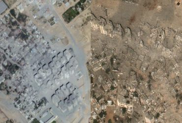 Спутник показал, как выглядит сектор Газа после новых ударов ЦАХАЛ (фото)