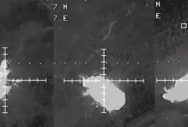 З'явилося відео ефектного знищення позицій РФ Білим вовком