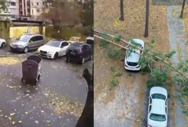 У мережі публікують наслідки негоди в Києві (фото, відео)