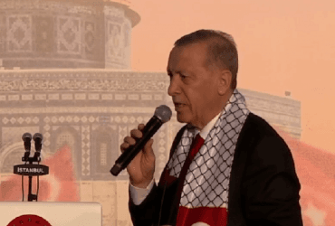 Ердоган на пропалестинському мітингу пригрозив Заходу релігійною війною