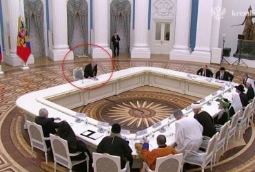 Соцмережі вибухнули: новий гігантський стіл Путіна став приводом для насмішок (відео)