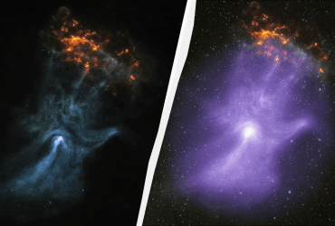 NASA сфотографировало в космосе костлявую руку мертвой звезды (фото)