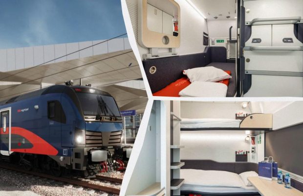 У Європі з'являться розкішні нічні потяги: з душем в купе і одномісними капсулами (фото)