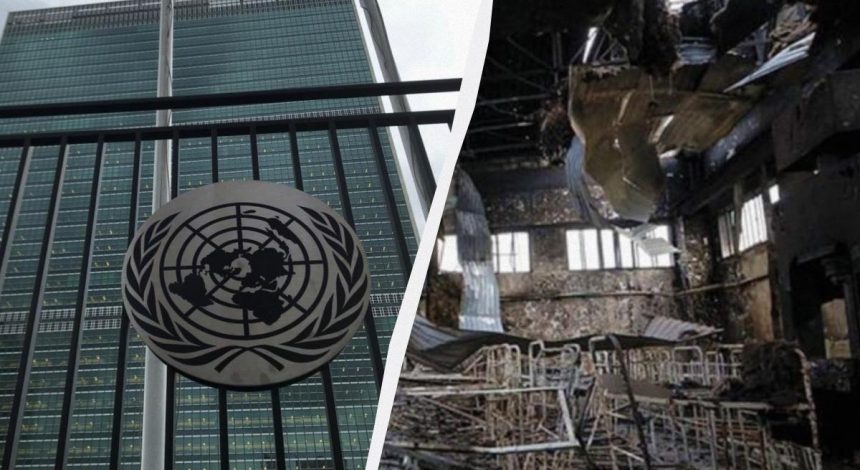 ООН опровергла заявление России, что по колонии в Еленовке "ударил HIMARS"