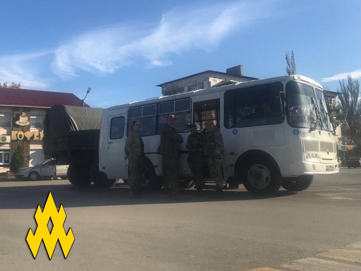 До Криму звозять російських "мобіків" / фото Telegram / Атеш До Криму звозять російських "мобіків" / фото Telegram / Атеш