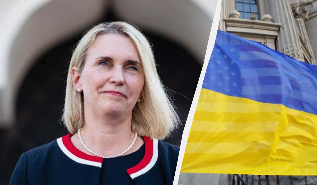 Бриджит Бринк поделилась важной информацией о помощи Штатов Украине / коллаж с фото УНИАН Бриджит Бринк поделилась важной информацией о помощи Штатов Украине / коллаж с фото УНИАН