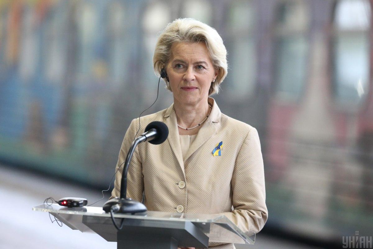 Урсула фон дер Ляйен сделала ряд заявленийпосле саммита по Украине / фото УНИАН, Виктор Ковальчук Урсула фон дер Ляйен сделала ряд заявленийпосле саммита по Украине / фото УНИАН, Виктор Ковальчук