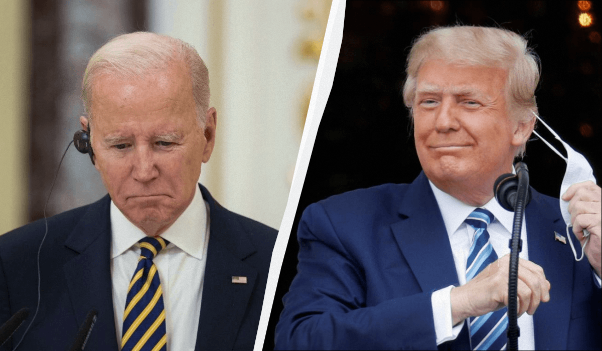 Байден має рік, аби наздогнати Трампа в рейтингу / колаж УНІАН, фото УНІАН, REUTERS Байден має рік, аби наздогнати Трампа в рейтингу / колаж УНІАН, фото УНІАН, REUTERS