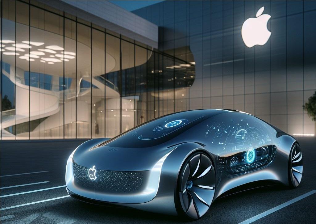 Apple Car з'явиться ближче до 2030 року / згенероване фото DALL-E Apple Car з'явиться ближче до 2030 року / згенероване фото DALL-E