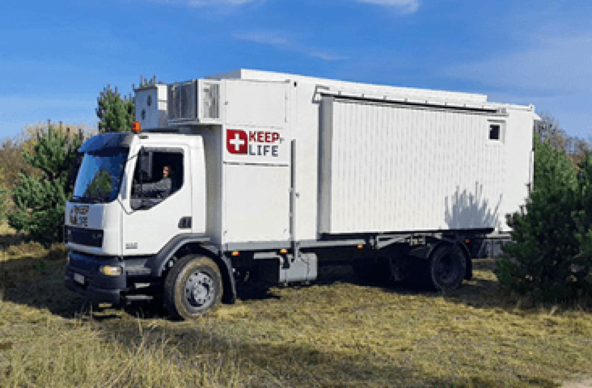 Презентація Мобільного хірургічно-стабілізаційного пункту Keep Life у Києві Презентація Мобільного хірургічно-стабілізаційного пункту Keep Life у Києві