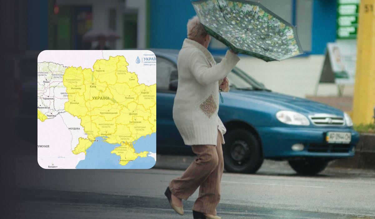 В Украине на два дня подряд объявлено штормовое предупреждение / коллаж УНИАН, фото УНИАН, Укргидрометцентр В Украине на два дня подряд объявлено штормовое предупреждение / коллаж УНИАН, фото УНИАН, Укргидрометцентр