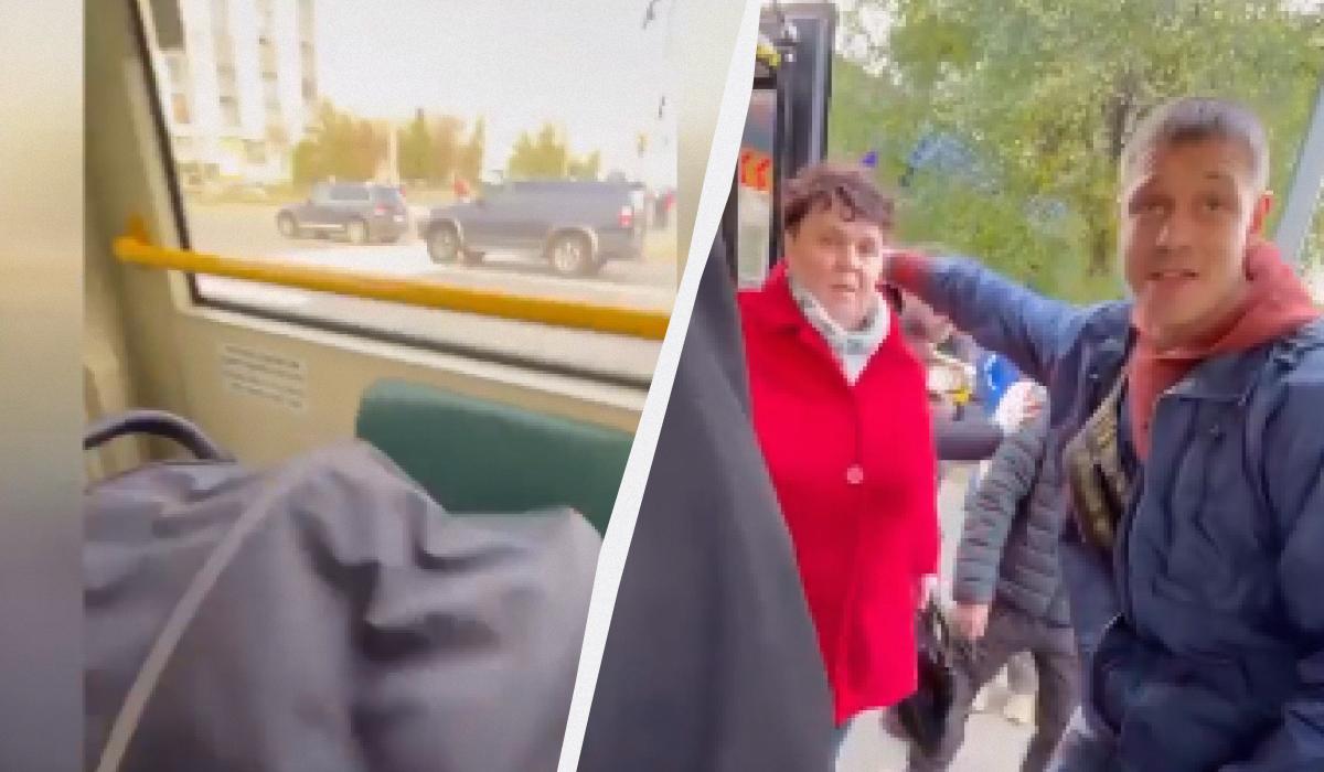 В киевской маршрутке досталось женщине с маленьким ребенком / коллаж УНИАН со скриншотов В киевской маршрутке досталось женщине с маленьким ребенком / коллаж УНИАН со скриншотов