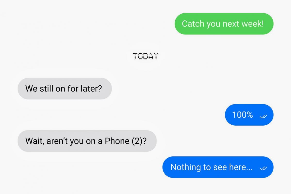 Nothing добавила в Phone (2) поддержку iMessage Nothing добавила в Phone (2) поддержку iMessage