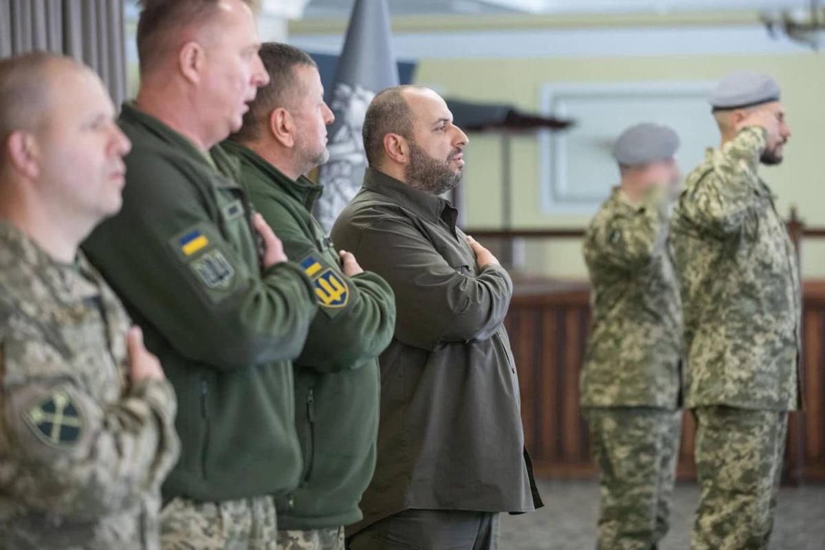 Умєров представив нового командувача ССО / фото t.me/ministry_of_defense_ua Умєров представив нового командувача ССО / фото t.me/ministry_of_defense_ua