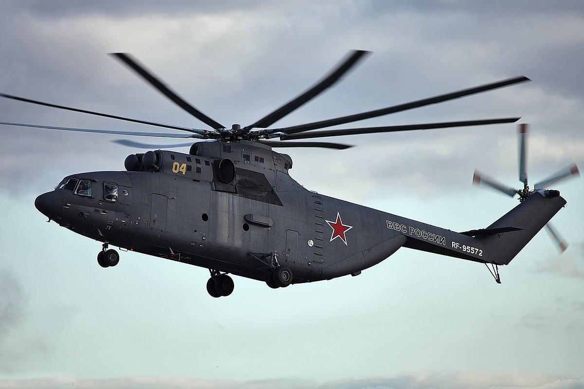 РФ вдалося придбати у Білорусі двигуни для важких транспортних вертольотів Мі-26 / фото Вікіпедія