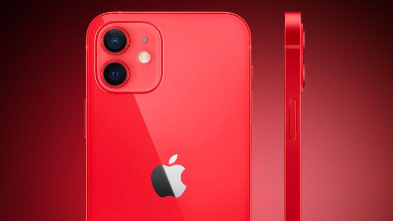Вертикально расположенные объективы задней камеры на iPhone 12 Вертикально расположенные объективы задней камеры на iPhone 12