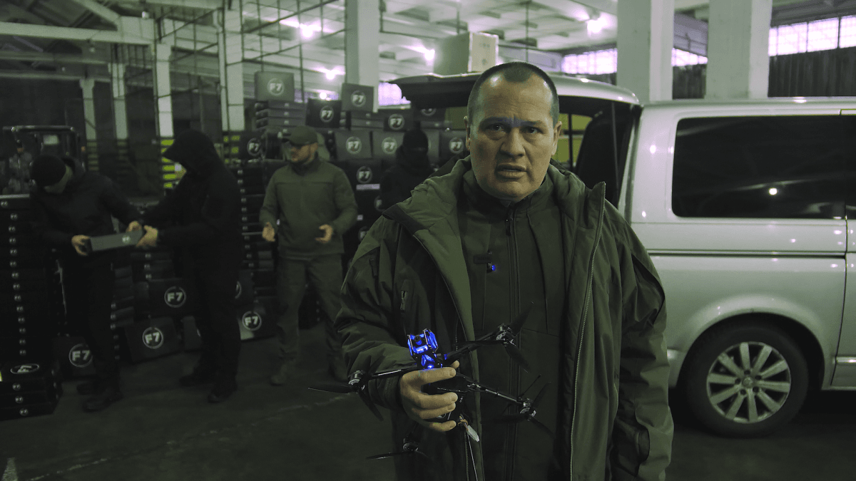 Палатний заявив, що "Українська команда" передасть ЗСУ майже 300 дронів-камікадзе / фото прес-служби компанії Палатний заявив, що "Українська команда" передасть ЗСУ майже 300 дронів-камікадзе / фото прес-служби компанії