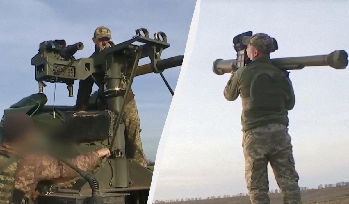 Мобільні групи ППО показали своє озброєння / Колаж УНІАН / Скриншоти Мобільні групи ППО показали своє озброєння / Колаж УНІАН / Скриншоти