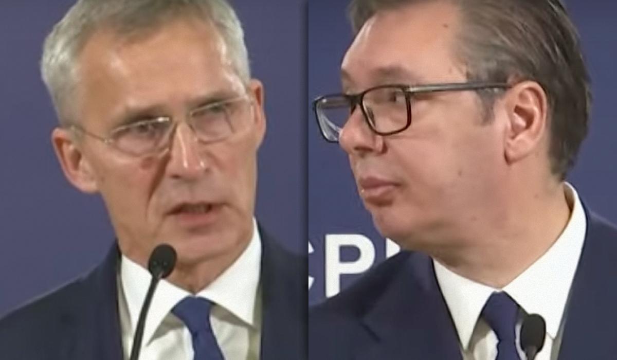 Лидер Сербии Вучич заявил, что рассмотрит участие страны в учениях НАТО / коллаж УНИАН, фото скриншот Лидер Сербии Вучич заявил, что рассмотрит участие страны в учениях НАТО / коллаж УНИАН, фото скриншот