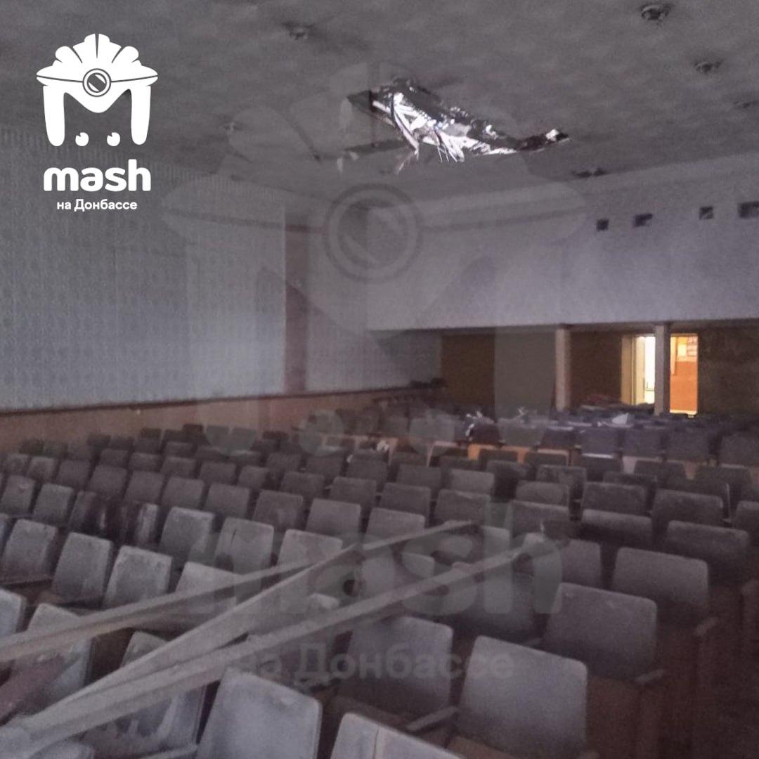 Последствия удара / Mash на Донбассе Последствия удара / Mash на Донбассе