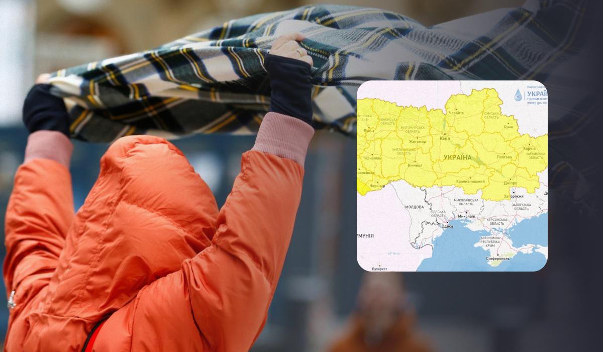 В Україні сьогодні буде вітряно / колаж УНІАН, фото REUTERS, Укргідрометцентр В Україні сьогодні буде вітряно / колаж УНІАН, фото REUTERS, Укргідрометцентр