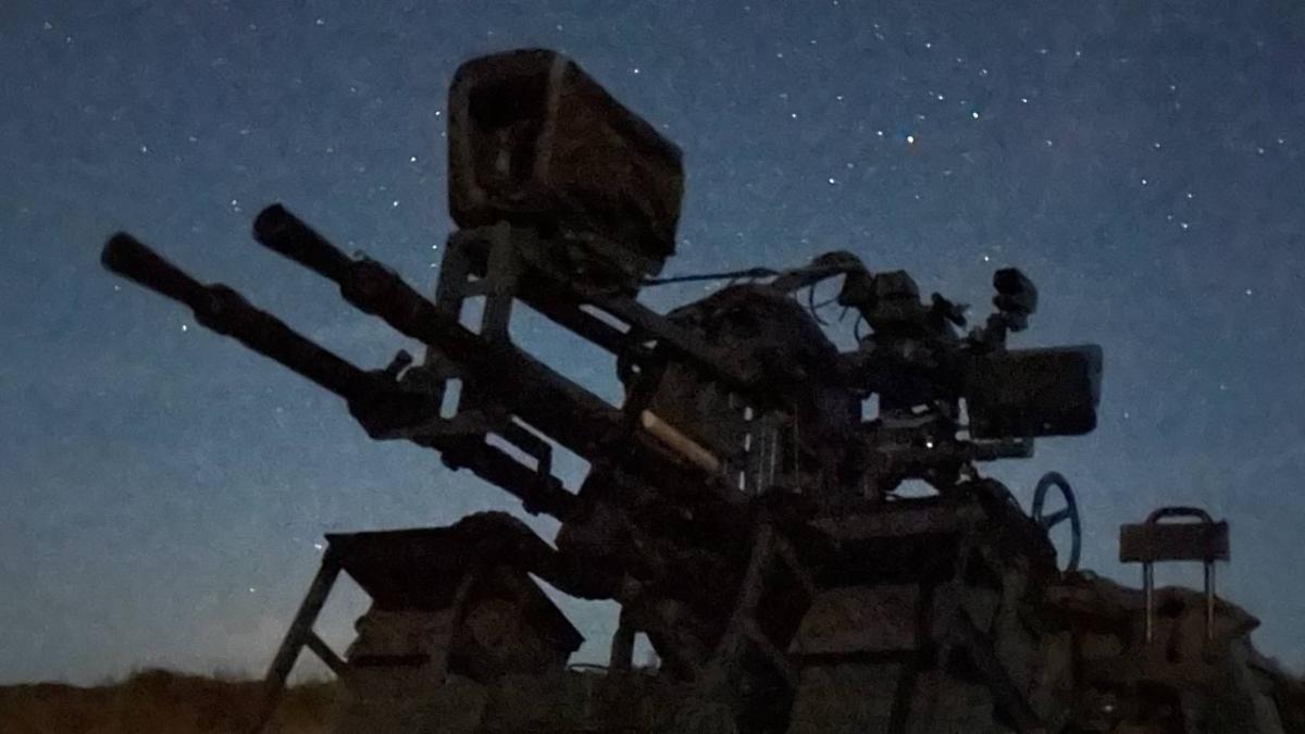 Сили ППО збили майже всі ворожі цілі / фото t.me/SerhiyNaiev Сили ППО збили майже всі ворожі цілі / фото t.me/SerhiyNaiev