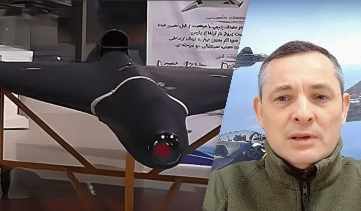 Игнат прокомментировал использование черных БПЛА РФ / коллаж УНИАН, фото скриншот с видео Игнат прокомментировал использование черных БПЛА РФ / коллаж УНИАН, фото скриншот с видео