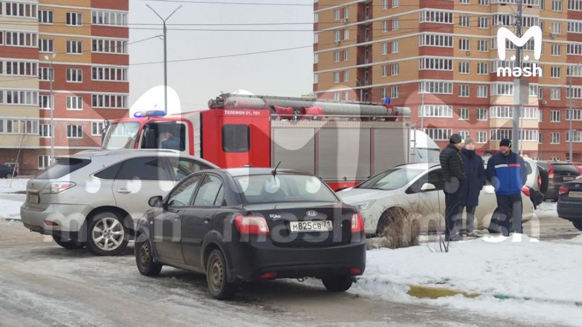 В России точно не знают, какими дронами атакована Тула / фото t.me/breakingmash В России точно не знают, какими дронами атакована Тула / фото t.me/breakingmash