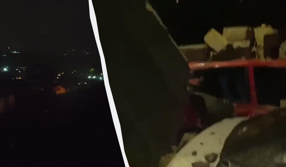 Непогода в Крыму / Коллаж УНИАН / Скриншоты Непогода в Крыму / Коллаж УНИАН / Скриншоты