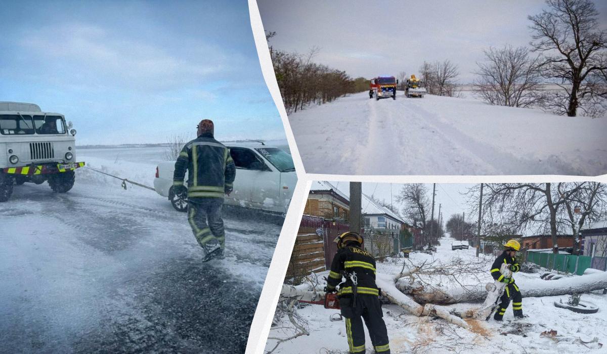 Вже відомо про 10 жертв негоди в Україні / колаж УНІАН, фото ДСНС Вже відомо про 10 жертв негоди в Україні / колаж УНІАН, фото ДСНС