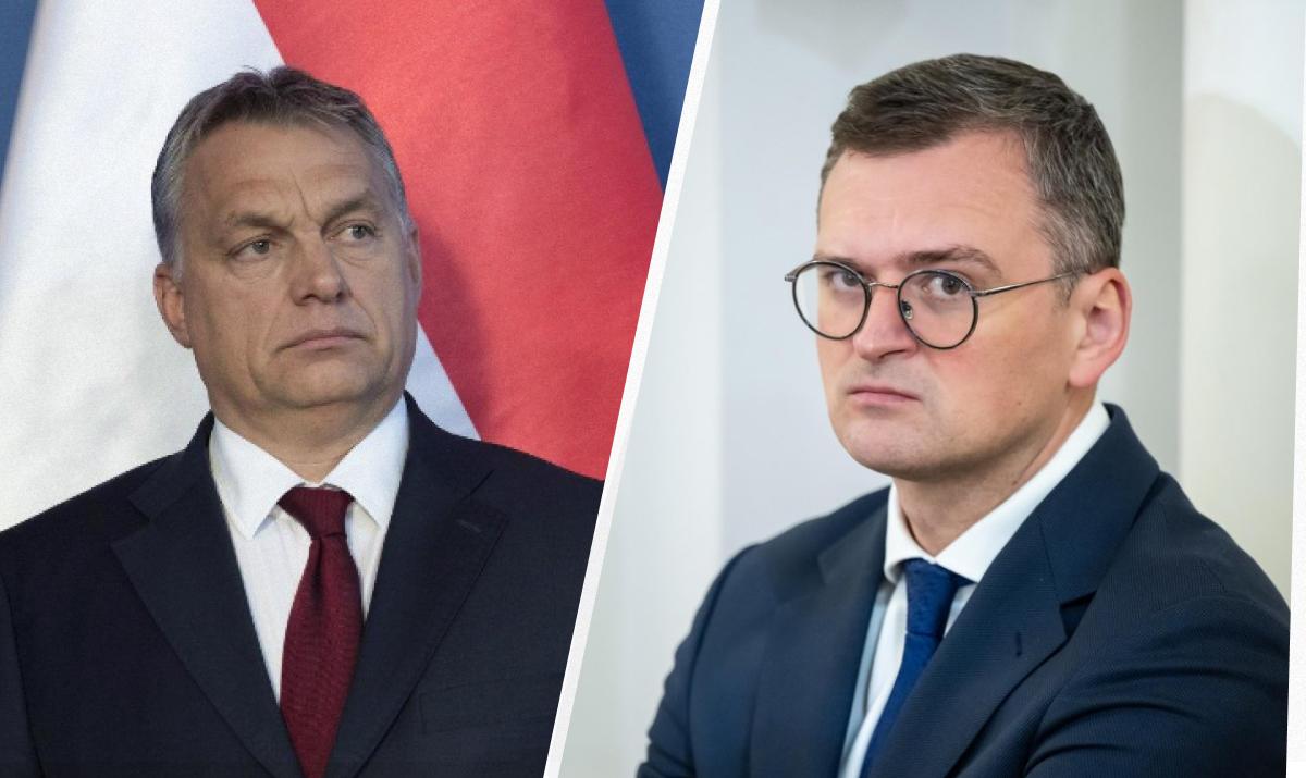 Дмитро Кулеба відреагував на потужні погрози Віктора Орбана / колаж з фото УНІАН Дмитро Кулеба відреагував на потужні погрози Віктора Орбана / колаж з фото УНІАН