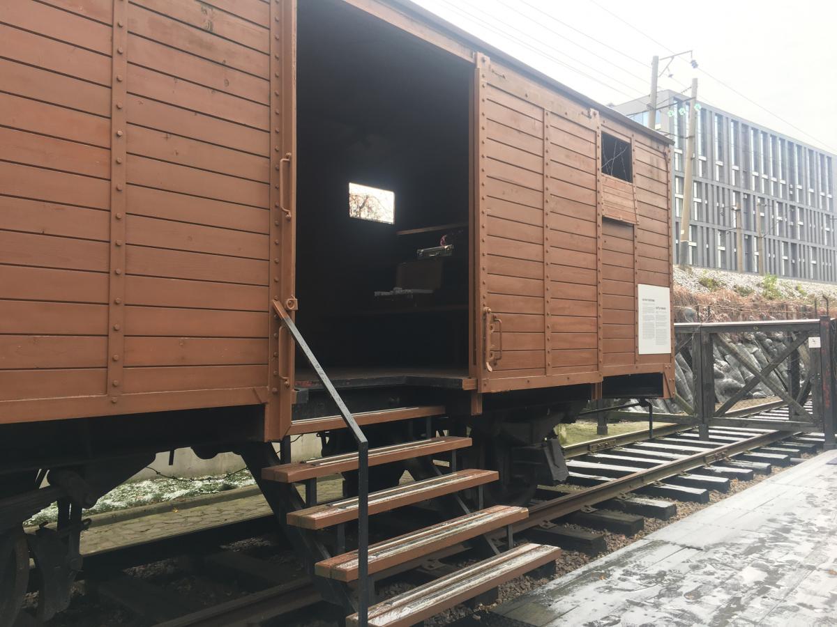 Вагон-телятник / Фото Мирослави Бзікадзе Вагон-телятник / Фото Мирослави Бзікадзе