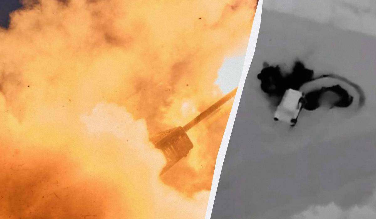 Украинские воины ликвидировали вражеский "Солнцепек" / коллаж с фото instagram/libkos и скриншота Украинские воины ликвидировали вражеский "Солнцепек" / коллаж с фото instagram/libkos и скриншота