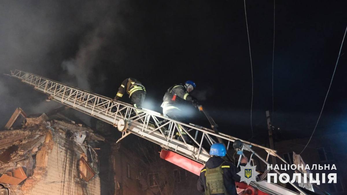 Сергій Добряк розповів про наслідки удару окупантів по Покровську / фото Нацполіція Сергій Добряк розповів про наслідки удару окупантів по Покровську / фото Нацполіція