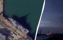 Російський корабель "Аскольд" у Керчі "підсмажено": опубліковано фото з супутника