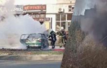У Маріуполі партизани "привітали" окупантів зі "святом" (фото, відео)