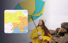 Ненастье усиливается: синоптики повысили уровень опасности в Украине до оранжевого