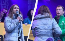 Грета Тунберг розлютила учасників екомітингу в Амстердамі пропалестиньскими гаслами