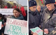 "Любой ценой": Кремль потребовал от регионов пресекать митинги жен мобилизованных