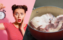 Как быстро разморозить мясо за 5 минут: элементарный способ