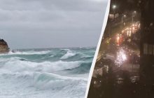 "Шторм века" надвигается: Крым накрыл мощнейший ураган (видео)