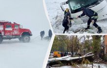 В сети показали последствия ненастья в Украине (фоторепортаж, видео)