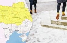 Часть Украины скует гололедица: где будет опаснее всего (карта)
