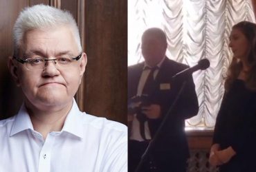 Жена Сергея Сивохо разрыдалась во время мощной речи на прощании (видео)