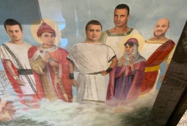 Апостолы да Винчи отдыхают: украинцев поразила фантасмагория из офиса Микитася (фото)