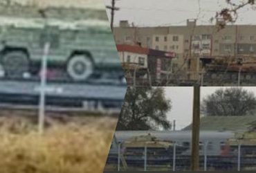 З фронту через Крим везуть підбиту техніку Росії (фото)