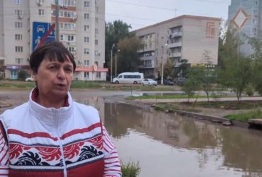 Мы утопаем : в Астрахани люди мечтают о фекальном катке