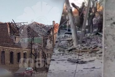 Украина ударила по Центру беспилотных систем в Донецке, - СМИ (видео)